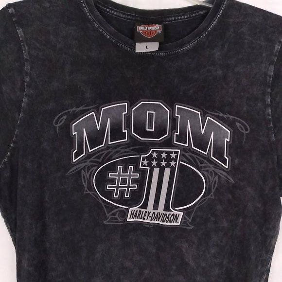 Harley-Davidson Tops - Harley-Davidson Number 1 Mom Cap Sleeve T-Shirt